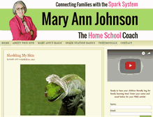 Tablet Screenshot of home-school-coach.com